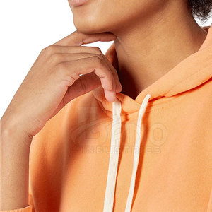 Sweats à capuche personnalisés de haute qualité pour femmes, vêtements décontractés durables et élégants avec capuche pour la saison hivernale disponibles en couleur unie - Product Image 2