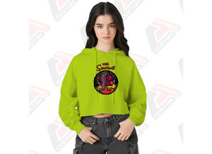 Stylish and Cozy Men's 100% Cotton Winter Crop Hoodie with Embroidered Digital Printing Perfect Lightweight Layering - Product Image 3