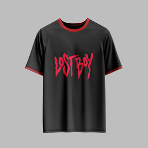 Men's Oversized Cotton T-Shirt Custom Logo Printing, Vintage Embroidery, <b>Perfect</b> for Streetwear & Hip Hop Style - Product Image 6