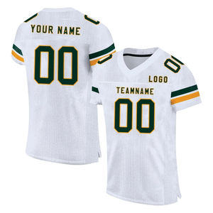 เสื้อเจอร์ซีย์ฟุตบอลอเมริกันแบบสั่งทำเสื้อรักบี้คุณภาพสูงเย็บติดเสื้อเจอร์ซี่สำหรับผู้ชาย/เยาวชน - Product Image 4