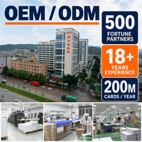 Produsen Kartu RFID Pintar OEM 13.56MHz DESFIRE EV1 EV3 Kartu RFID Kontrol Akses untuk Integrator Sistem