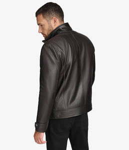 Veste en cuir de vache pour hommes, disponible en plusieurs couleurs et tailles, vêtements d'extérieur de qualité supérieure au meilleur prix pour hommes élégants - Product Image 2