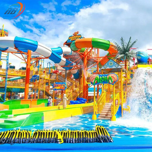 Fabricante Profesional de Equipos para Piscinas de Fibra de Vidrio de Diseño Nuevo, Toboganes Acuáticos Familiares, Parques Acuáticos - Product Image 6