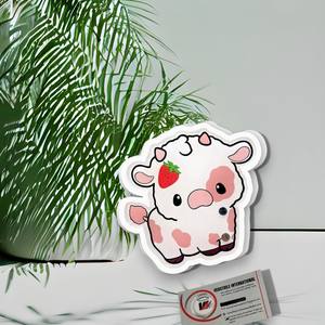 Cils magnétiques en acrylique en forme de diamant, ovale, cœur, papillon, réutilisables, multifonctionnels, pour Noël, marque privée - Product Image 5