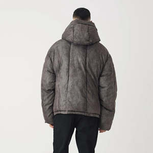 Veste Safari décontractée unie à chaîne fine, style vintage, imperméable, avec fermeture éclair, col montant, chaude, pour le ski et la rue - Product Image 6