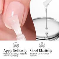 BORN PRETTY 10ml Kit de Gel pour Ongles Professionnel à Forte Adhérence et Haute Brillance, Base et Top Coat, Sans HEMA, pour Salon (OEM)