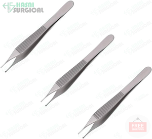 Fórceps de tejido de alta calidad 1X2 fórceps de disección de tejido dental 20 piezas CE / ISO aprobado Acero inoxidable tamaño personalizado - Product Image 2