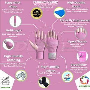 Guantes Interiores Acolchados con Gel, Material Duradero, Calidad Premium, Disponibles en Stock, MOQ Bajo - Product Image 3