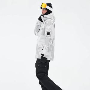 Chaqueta de Esquí Unisex para Exteriores, Impermeable, Transpirable, con Aislamiento Térmico, Cierre de Cremallera Tex, Ropa de Invierno, OEM, ODM, Logotipo Personalizado, Venta al Por Mayor - Product Image 5