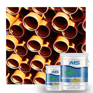 Revêtement liquide époxy <span class=keywords><strong>antistatique</strong></span> pour paroi intérieure de réservoir d'huile EH32-3, peinture noire antirouille pour tuyaux et meubles, application au pinceau - Product Image 5