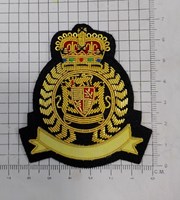Écusson en tissu personnalisé, logo brodé, badges brodés, à coudre, à repasser, pour vêtements, écusson tissé