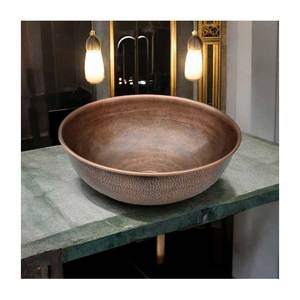 Évier en cuivre industriel de nouvelle conception à vendre Évier en cuivre antique fabriqué en Inde avec évier en cuivre de haute qualité - Product Image 1