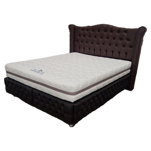 Colchón con cubierta extraíble lavable, colchón orgánico de muelles de bolsillo, colchón de espuma en caja, rollpack - Product Image 1