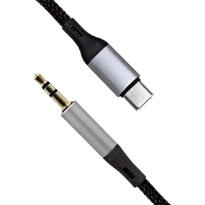 Cable auxiliar de audio Cle de 3.5 mm con conector estéreo tipo C de 1 m - Colores surtidos - Product Image 6