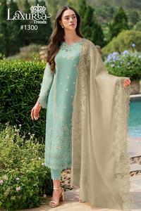 ÚLTIMO MODELO FABZONE - Traje Salwar de Diseño con Lentejuelas de Alta Calidad para Mujer, Estilo Georgatte, para Uso Diario/Fiestas, Estilo Indio/Pakistaní - Product Image 5