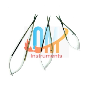 Kamiyama Type Micro Ciseaux Set Haute Qualité Poignée Droite 3pcs Manuel pour la Chirurgie du Cerveau en Neurochirurgie-OldMed Instruments - Product Image 1