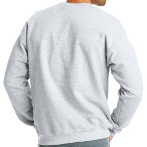 Sweat-shirt à capuche unisexe en molleton polyester/coton de haute qualité, couleur unie, brodé, anti-boulochage, pas cher, pour homme - Product Image 3
