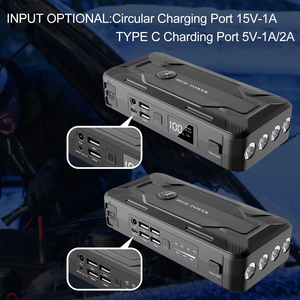 Paquete de Emergencia Multifunción, Dispositivo de Arranque de 12v, Potenciador de Batería de Coche, Arrancador de Emergencia para Camión - Product Image 6