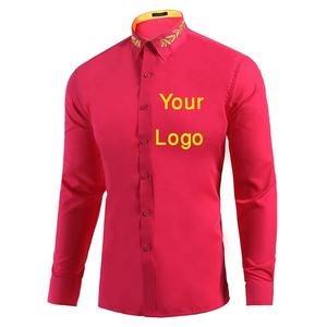 Proveedor de bajo precio directo BD's Latest 100% Cotton Men's Formal Shirt Atractivo Color sólido para la temporada de otoño - Product Image 2