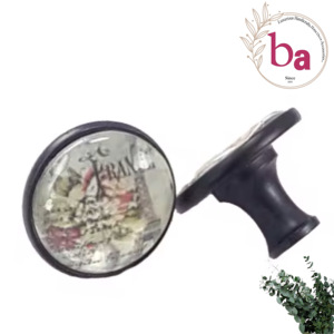 Effie MC 30 Tower, cubierta de cristal de Metal, perillas para muebles y tirador para armarios de cocina, tocadores y dormitorio, uso al aire libre - Product Image 1