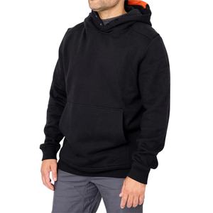 Sweat à capuche unisexe en polaire résistant à l'eau avec revêtement DWR, respirant, robuste, pour le travail, compatible avec les casques de sécurité - Product Image 1