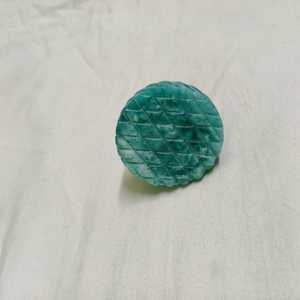 Perilla de resina de diseñador con acento de latón para armarios de cocina, puertas de armario, cajones de tocador y manijas de muebles elegantes - Product Image 2