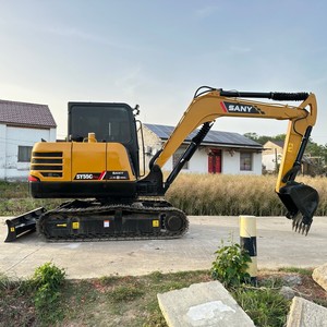 Venda Global Usado SANY 55C Mini Escavadeira De Esteiras 2022 Modelo com Motor Isuzu Motor & Bomba 1 Ano de Garantia Boas Condições - Product Image 3