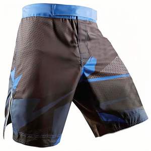 Pantalones Cortos de MMA para Hombre de Alta Calidad, Cintura Elástica, Logotipo Personalizado, Uso Adulto, 100% Algodón, Impermeables, Transpirables, Ropa Deportiva - Product Image 5