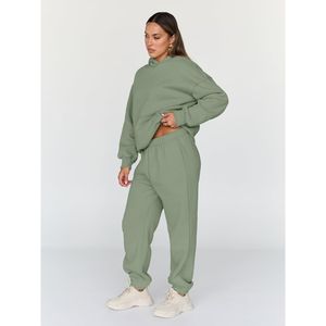 Nouveau haute qualité femmes survêtement sweats à capuche sweat pantalon ensembles vêtements de Sport costume décontracté sweat chemises femmes survêtements 2026 - Product Image 4