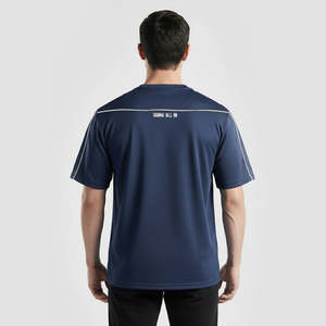 Camiseta GAI Perform Navy 100% Algodón Orgánico Poliéster Transpirable 180gsm Tejido de Punto Sólido Impresión Serigráfica Técnica DTG - Product Image 2