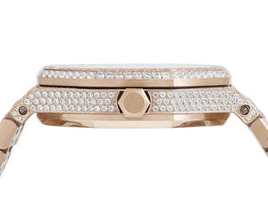 นาฬิกาสแตนเลสสตีลใส่ได้ทั้งชายและหญิงสุดหรูทันสมัยพร้อมจอแสดงผลแบบแอนะล็อกกลไกการเคลื่อนไหวแบบไม่มีน้ำ - Product Image 2