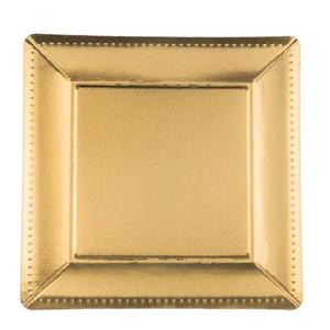 Plaque de chargeur de table en métal de qualité supérieure Nouveau design Plaque de chargeur en métal fait main plaqué argent avec bordure de créateur - Product Image 4