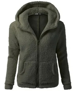 Chaqueta Cálida de Otoño Invierno para Mujer, Sudadera con Capucha, Informal, 2025, Sudadera con Capucha para Mujer, Chaqueta con Cremallera, Abrigo de Forro Polar Suave - Product Image 5