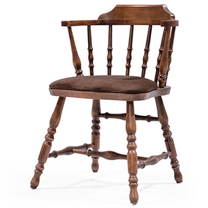 Silla de comedor de capitán de diseño escandinavo moderno con madera maciza de teca para interior y exterior, muebles de ocio para exteriores - Product Image 1