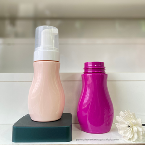 Bomba de espuma PET de 170ml, botella de calabaza, cosméticos para el cuidado personal, embalaje de logotipo personalizado, champú, Gel Pavico de ducha, certificado ISO 9001 - Product Image 5