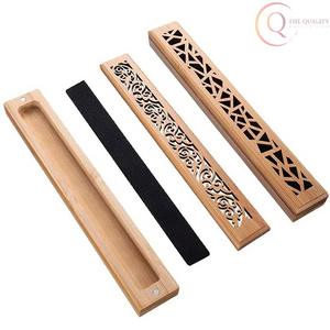 ที่วางธูปไม้สำหรับธูปอการ์บาตติ พร้อมที่ดักขี้เถ้าแบบดั้งเดิม ทนทาน เป็นธรรมชาติ เหมาะสำหรับใช้ในบ้าน วัด และพิธีกรรม - Product Image 4