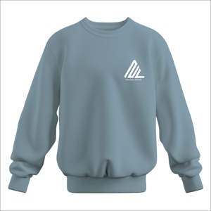 Vêtements décontractés pour manches régulières 100% coton noir sweat ras du cou épais à manches longues vente en gros haut tenue décontracté Jogging - Product Image 1