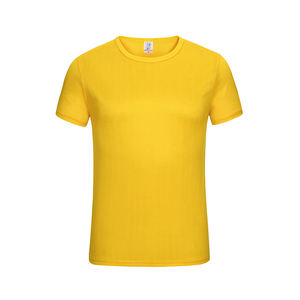 Alta calidad 16 colores sólido 170 Gramos personalizado Oem poliéster camiseta en blanco liso camiseta para hombres - Product Image 3