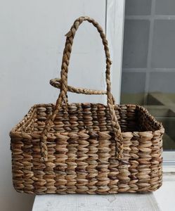 High Quality Handmade Water Hyacinth Storage <b>Basket</b> Eco Friendly <b>Woven</b> <b>Baskets</b> From 99 Gold Data Vietnam - Product Image 5