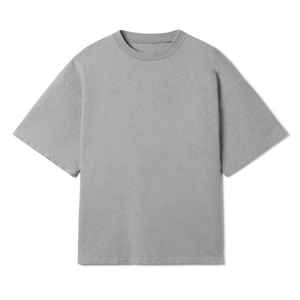 เสื้อยืดโอเวอร์ไซส์ผู้ชาย พิมพ์ลายคุณภาพสูง 250gsm ผ้าฝ้าย 100% ซักแล้ว ล้างสีแบบวินเทจ ขายส่ง เสื้อยืดผู้ชายสั่งทำพิเศษ - Product Image 1