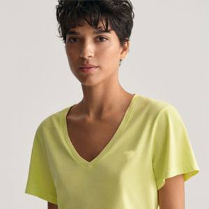 "เสื้อยืดแฟชั่นของผู้หญิงที่มีแสงแดด-สวมใส่สบายทนทานและเหมาะสำหรับการสวมใส่สบายๆและในชีวิตประจำวัน" - Product Image 4