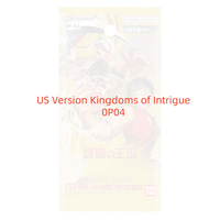Boîte de boosters scellée 0P-04 Kingdoms of Intrigue TCG, cartes à collectionner d'anime avec cartes foil rares