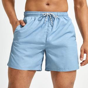 Pantalones cortos deportivos de cintura con cordón para hombre, Shorts de Entrenamiento Personalizados para correr, culturismo, gimnasio y playa - Product Image 3