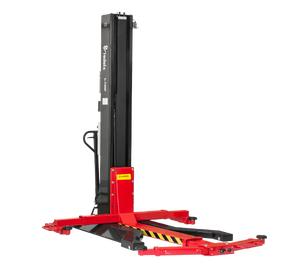 Elevador Hidráulico de un Solo Poste - Capacidad de 6 Toneladas, Accionamiento Eléctrico e Hidráulico - Product Image 1