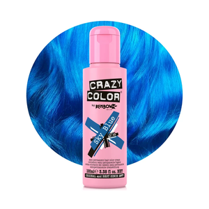 Coloration capillaire semi-permanente Crazy Color Sky Blue, végane, sans ammoniaque, couleur longue durée - Product Image 1