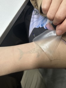 Inkbox Inkster OEM diseño pequeño tatuaje temporal pegatina Gardenia impermeable para hombres arte corporal de larga duración sin muestra de agua - Product Image 3