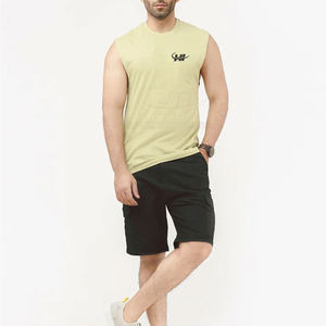 Nueva Llegada, Camiseta Deportiva Casual de Punto para Hombre, Transpirable, Ecológica, de Poliéster/Algodón, con Logotipo Personalizado, Venta al Por Mayor - Product Image 4