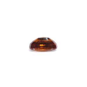Hessonita (Gomed) de 5 Quilates, Gema Mineral Natural, Corte Oval Facetado, Color Naranja Marrón, Calibrada, Gema Suelta - Product Image 3