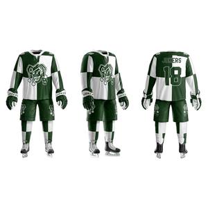 Nuevo estilo OEM personalizado jugadores profesionales poliéster malla hockey sobre hielo Jersey para hombres hecho a medida hielo Hokey Jersey para hombres - Product Image 1