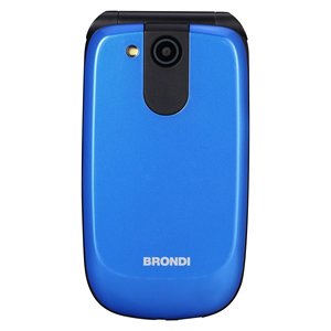 Teléfono Móvil RAPTOR Blu Metal Flip 2G GPRS con Pantalla LCD, Cámara para Juegos y Radio FM, Modelo 10281061 - Product Image 3